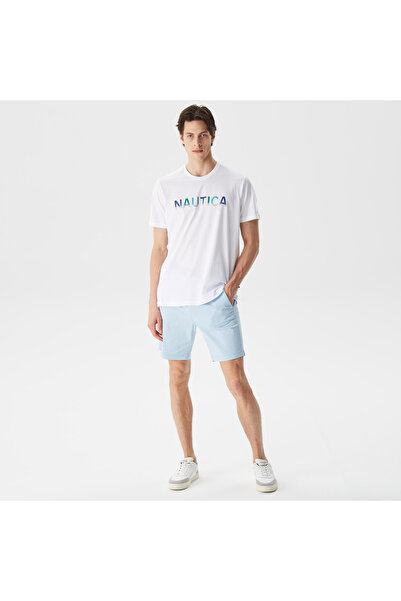 Nautica Erkek Mavi Bermuda