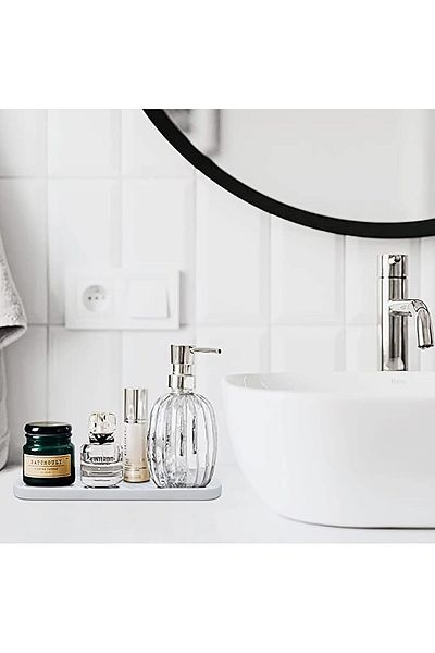 STOREMAX HOME Διανομέας σαπουνιού σιλικόνης Organizer με βάση λαδιού, Παρουσιαστής πολλαπλών χρήσεων, Υγρό σαπούνι