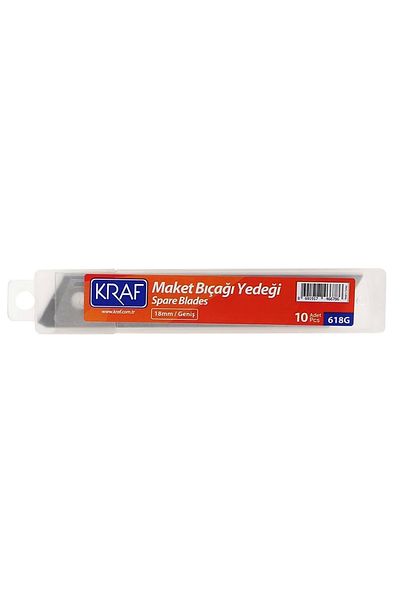 KRAF Large Refill 10 Pieces Metal Utility Knife - 618g