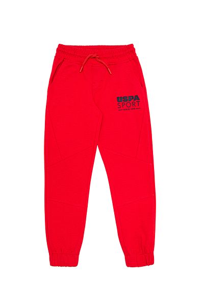 U.S. Polo Assn. Pantaloni de trening roșii pentru copii - 50263577 -VR030