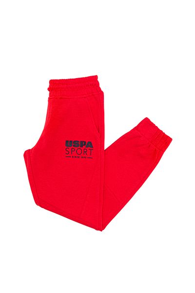U.S. Polo Assn. Pantaloni de trening roșii pentru copii - 50263577 -VR030