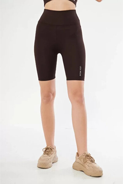 Kokosh moda Ψηλόμεσο Diver Biker Shorts - Καφέ