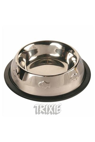 Trixie وعاء طعام ستانلس ستيل للقطط 0.2 لتر 11 سم