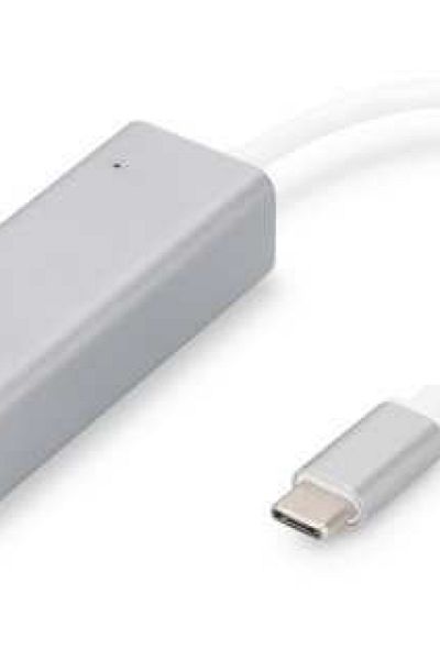 Digitus Dn-3024 USB Type C Gigabit Ethernet Adapter - 1x10-100-1000 Port, 1xUSB Male Port