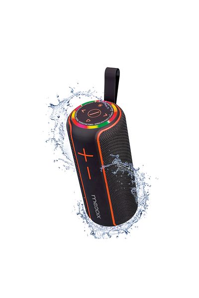 Moodix Bluetooth-Lautsprecher, Schwarz,ho23p30
