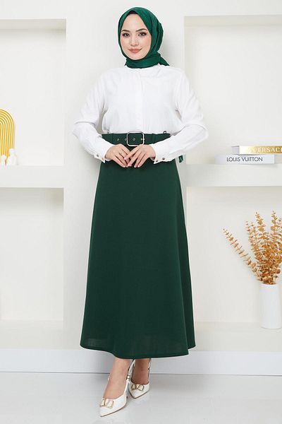 hafsamina Ζώνη Mevlana Φούστα Emerald HM2370