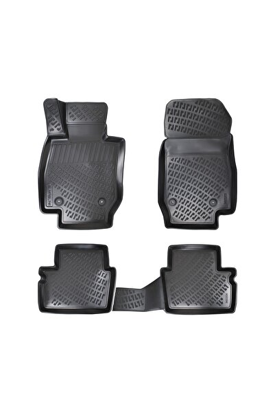 TEAMCAR Mazda Cx3 2015 Sonrası Paspas Siyah 3d Havuzlu Tam Uyumlu