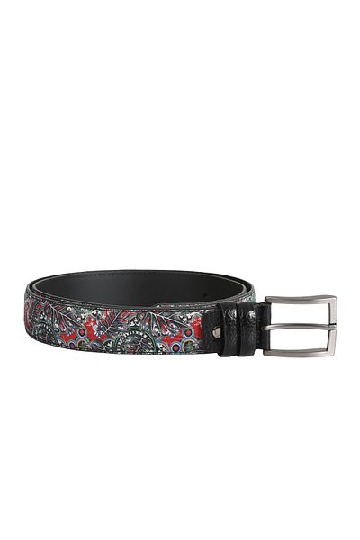 CassidoShoes Curea din in interior piele și exterior imprimat 144