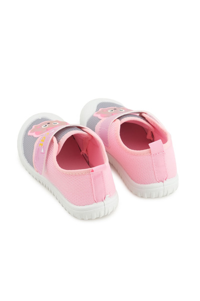 GEZER Summer Girl's Comfortable Sole Velcro Adjustable Linen Casual Shoes