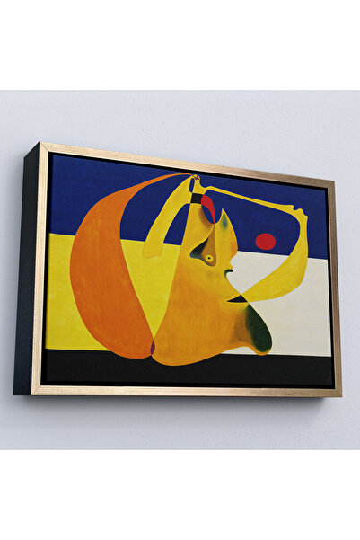 Oxyteez Joan Miro Spaniol cu cadru din lemn - Pictură cu stilou-7055