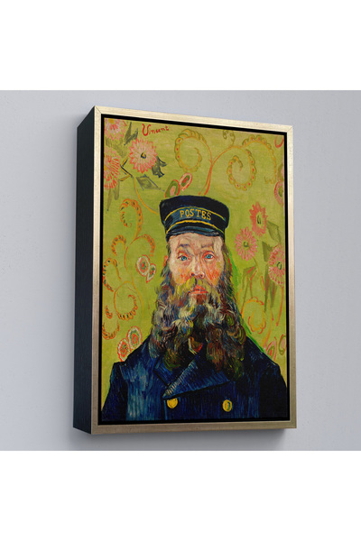 Oxyteez Vincent Van Gogh cu cadru din lemn – Pictură portretul poștașului Jos...