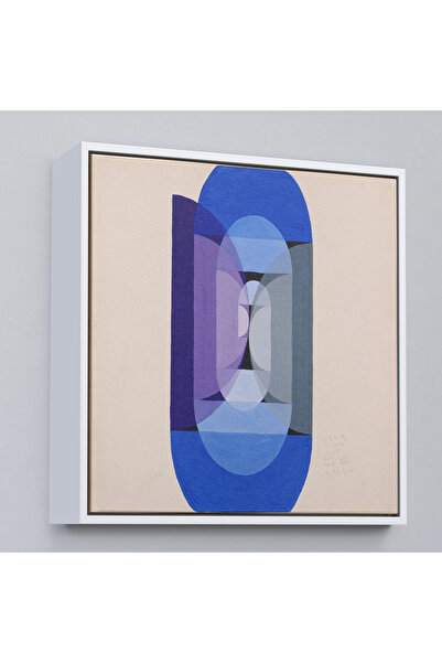 N NOXXO Rama din lemn Blue Grey Violet Wheel Table-8315