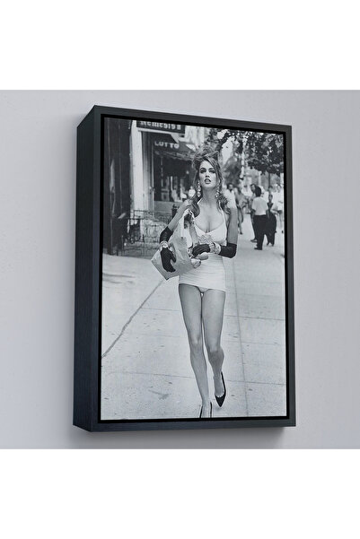 N NOXXO Tabloul Cindy Crawford cu rama din lemn-7976