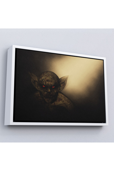 Limitless Ζωγραφική Halloween Ibis Demon με ξύλινο πλαίσιο-7242