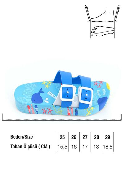 GEZER Summer Non-Slip Sole Boys Slippers