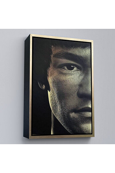 Oxyteez Pictură Bruce Lee cu cadru din lemn-7823