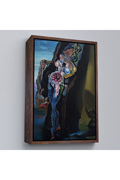 Oxyteez Salvador Dali cu rama din lemn - Gradiva Table-7395