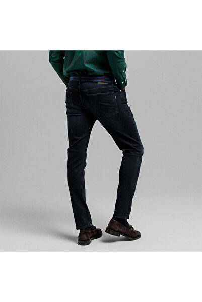Gant Erkek Lacivert Extra Slim Fit Jean Pantolon
