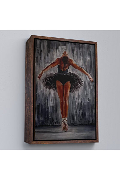 Oxyteez Balerina Femeie cu Cadru din Lemn-7789