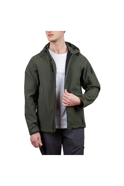 Alpinist Ανδρικό παλτό εξωτερικού χώρου Peak Softshell Χακί ( 500401 )