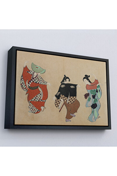 Oxyteez Kamisaka Sekka cu cadru din lemn - Tablou japonez Dand-7065