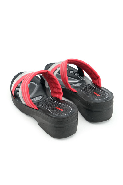 GEZER Summer Women's High Heel Anatomical Comfortable Sole Daily Slippers