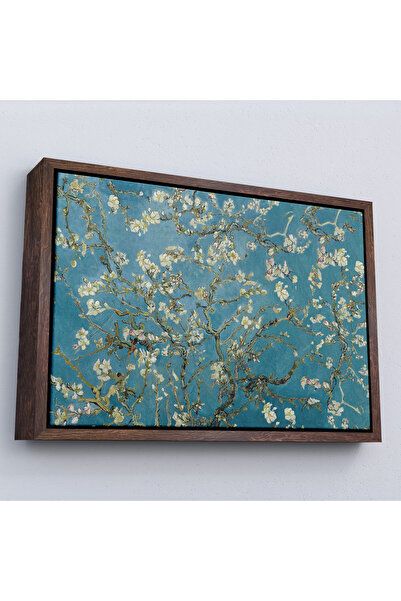 Oxyteez Vincent Van Gogh cu cadru din lemn - Pictură înflorită de migdal-7050