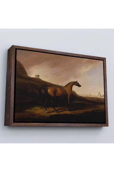 N NOXXO Alvan Fisher cu cadru din lemn - Pictură Calul lui Napoleon - Calul lui Napoleon-7100