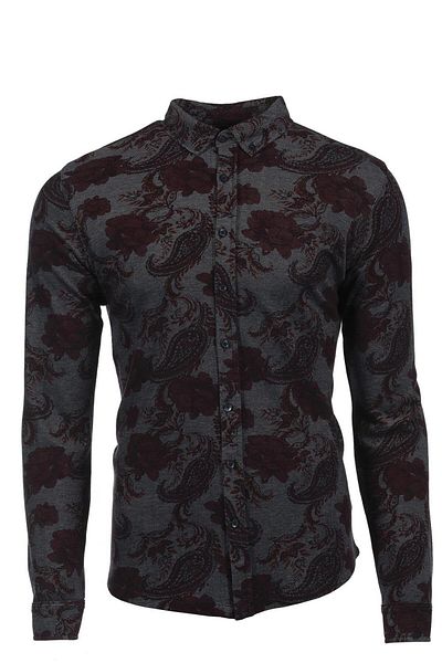Arma Men's Claret Red Polo Shirt K8Gko1052