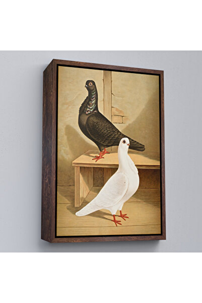 Oxyteez Gustav Prütz με ξύλινο πλαίσιο - Τραπέζι με χαριτωμένα ιταλικά περιστ...