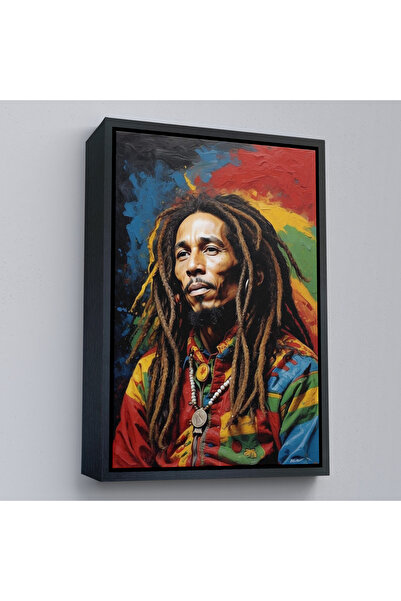 Oxyteez Tablou Bob Marley cu rama din lemn-7892