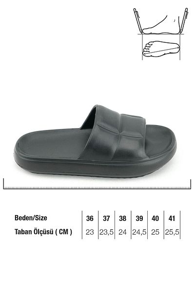 GEZER Women's Summer Bathroom Garden Pool Slippers