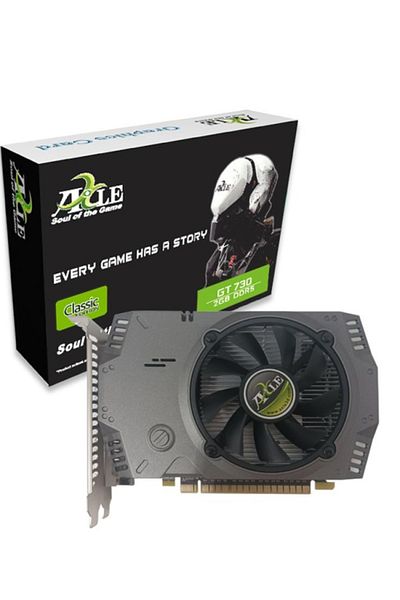 Axle Gt730 Pci-E 2g Ddr5 64Bits Crt-Dvi-Hdmi Atx Graphics Card