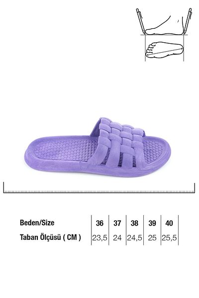 GEZER Papuci de damă cu talpă anti-alunecare de vară
