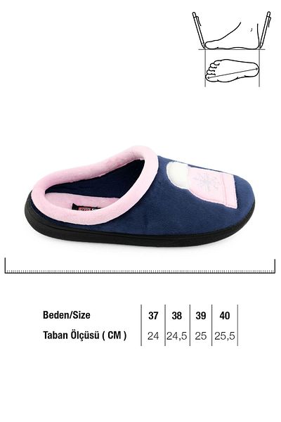 GEZER Winter Women's Embroidered Design Home Garden Gondola Slippers