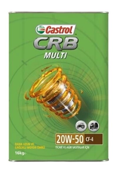 CASTROL Crb Multi 20w/50 Cf-4 16 Kg Ticari Ve Ağır Vasıtalar Için Motor Yağı