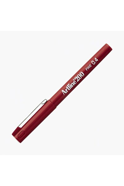 artline EK-200N FINE LINE PEN 0.4 MM RED
