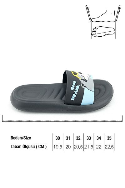 GEZER Summer Boy's Eva Bathroom Pool Beach Slippers