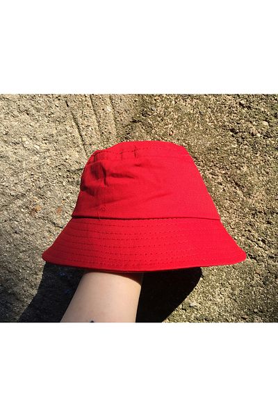 Köstebek Red Summer Bucket Hat