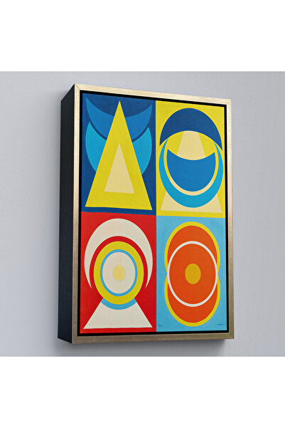 Oxyteez Auguste Herbin cu cadru din lemn - Lune I Table-7358