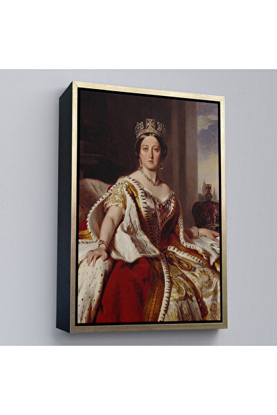 N NOXXO Franz Xaver Winterhalter cu cadru din lemn - Pictură Regina Victoria - Regina Victoria-8038