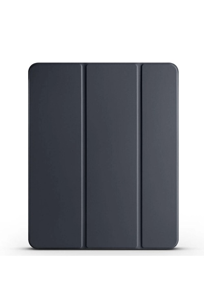 Lopard İpad Pro 12.9 2022 M2 Smart Cover Kalem Bölmeli Standlı 1-1 Kapaklı Kılıf