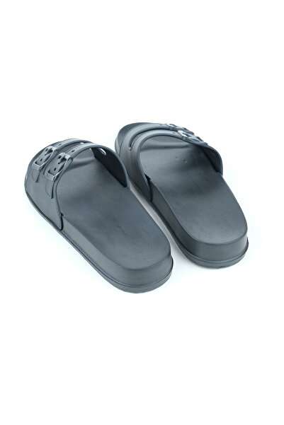 GEZER Yazlık Kadın Çift Toka Islak Zemine Uygun Terlik