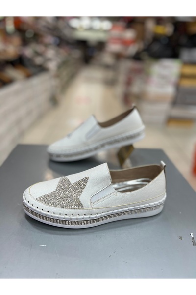 Genel Markalar Vollex Yıldız Taşlı Kadın Şık Babet