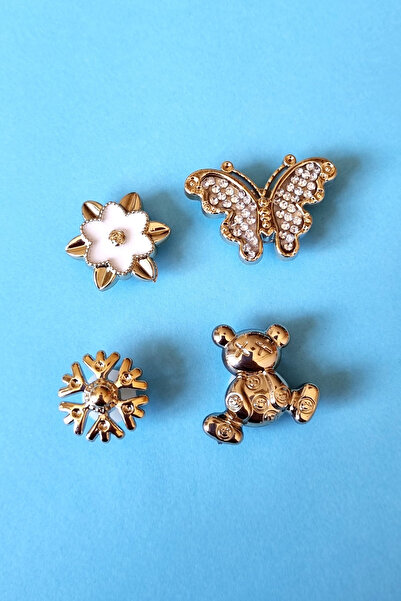 Trade Bazaar Ayıcık Kadın Terlik Aksesuarı,jibit Kadın Terlik Süsü, Taşlı Ter...