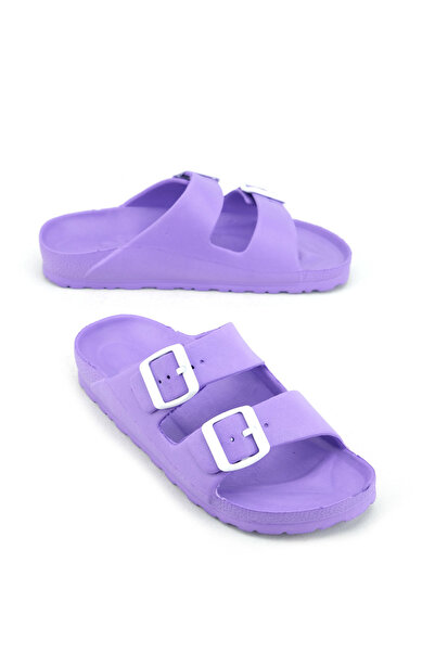 GEZER Καλοκαιρινές γυναικείες παντόφλες πισίνας με διπλή πόρπη, ρυθμιζόμενο μ...