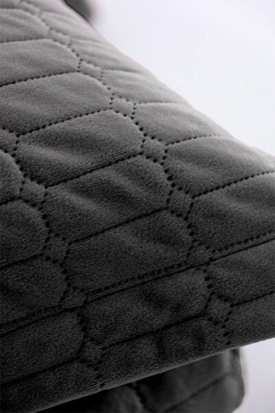 FAVORA Alvin double bedspread set - anthracite