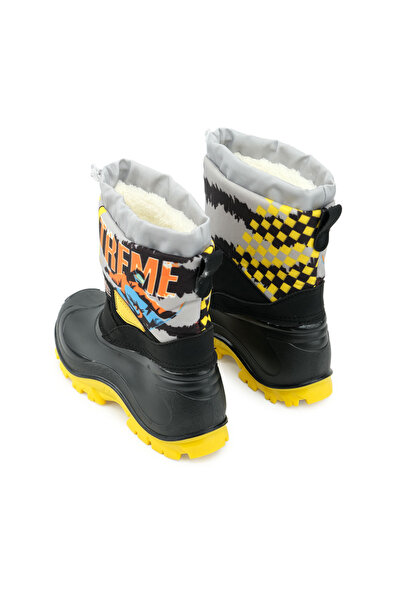 GEZER Winter Boy's Extreme Waterproof Snow Boots with Plush Inside
