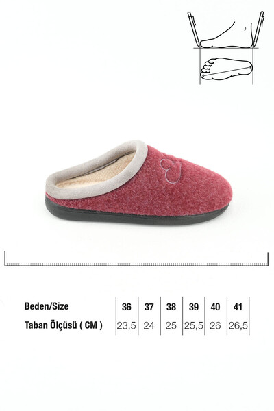 GEZER Papuci de casă pentru grădină de iarnă pentru femei