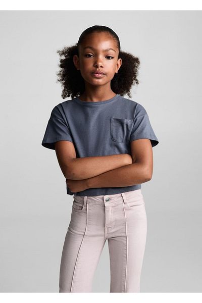 MANGO Kids Dekorative Tasche mit Nahtdetails